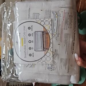 BreathableBaby Breathable Baby Mesh Crib Liner  NEW